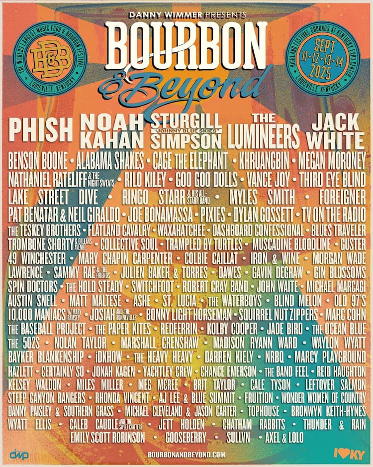 Bourbon & Beyond 2025 Lineup