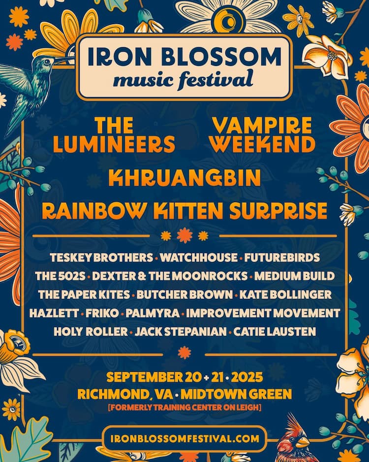 Iron Blossom Festival 2025 Lineup