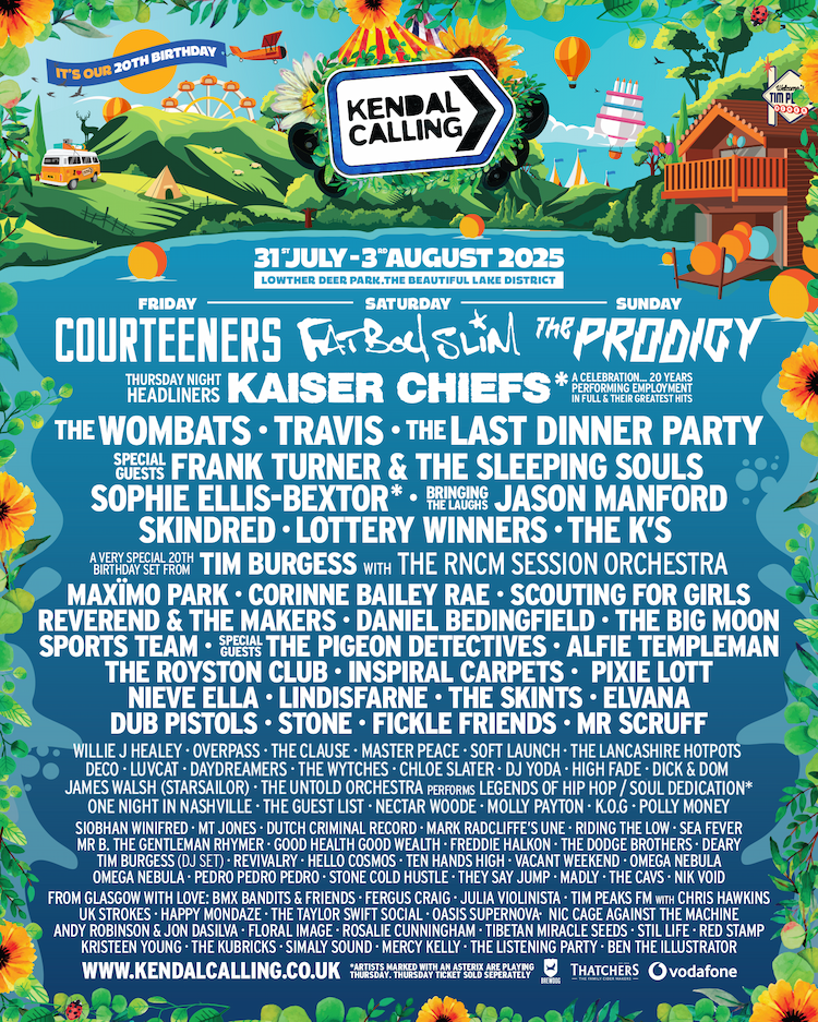 Kendal Calling 2025 Lineup