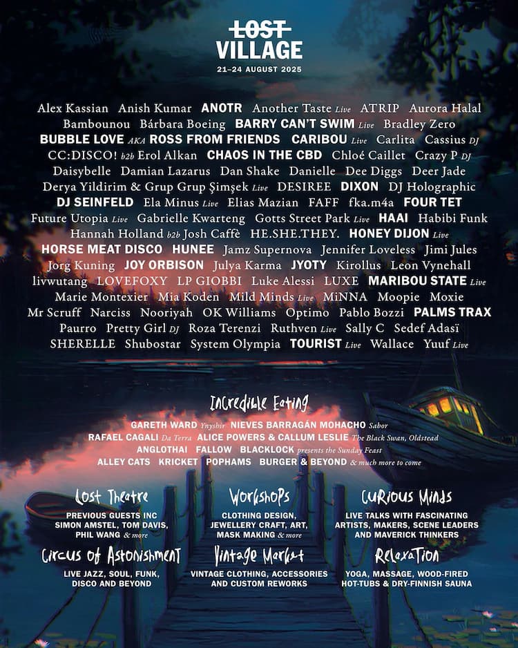 Lost Village 2025 Lineup