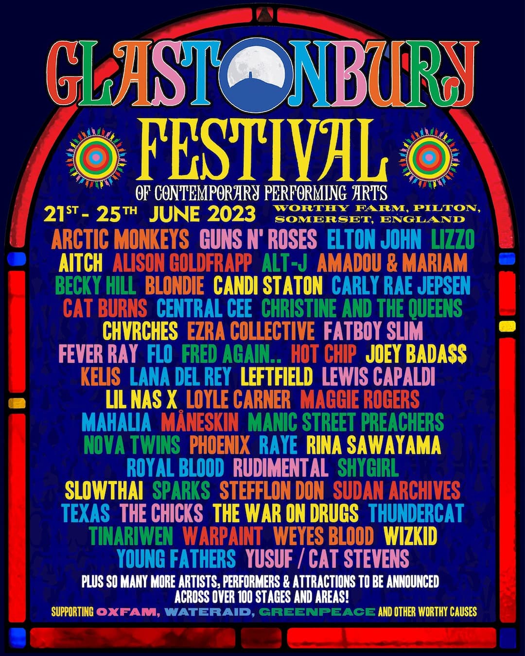 Glastonbury Festival 2023 Lineup