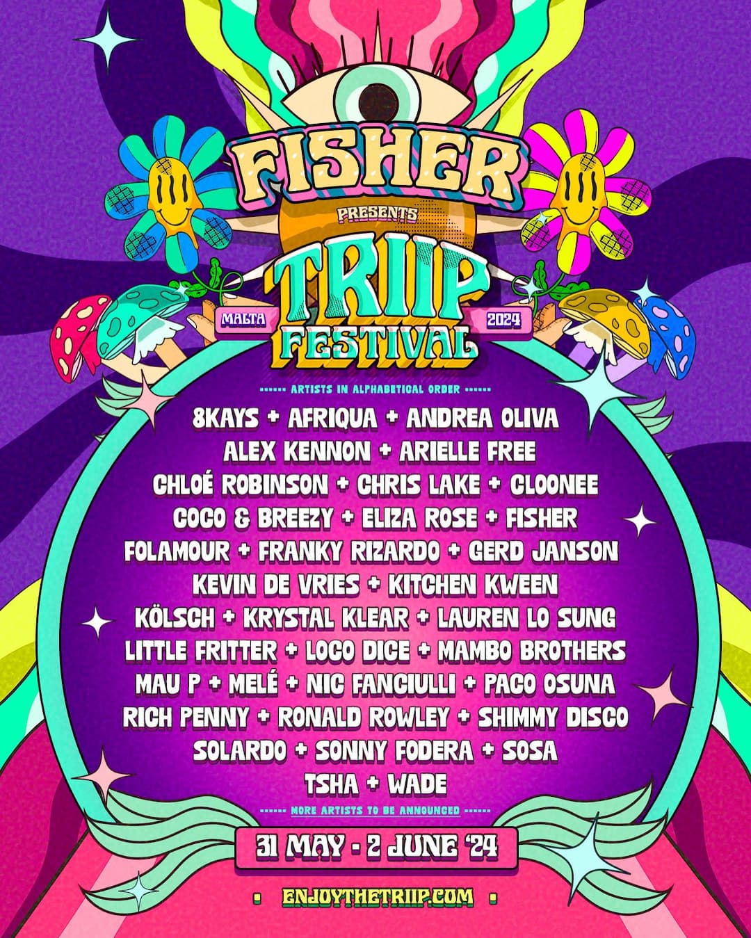 TRIIP Festival 2024 Lineup